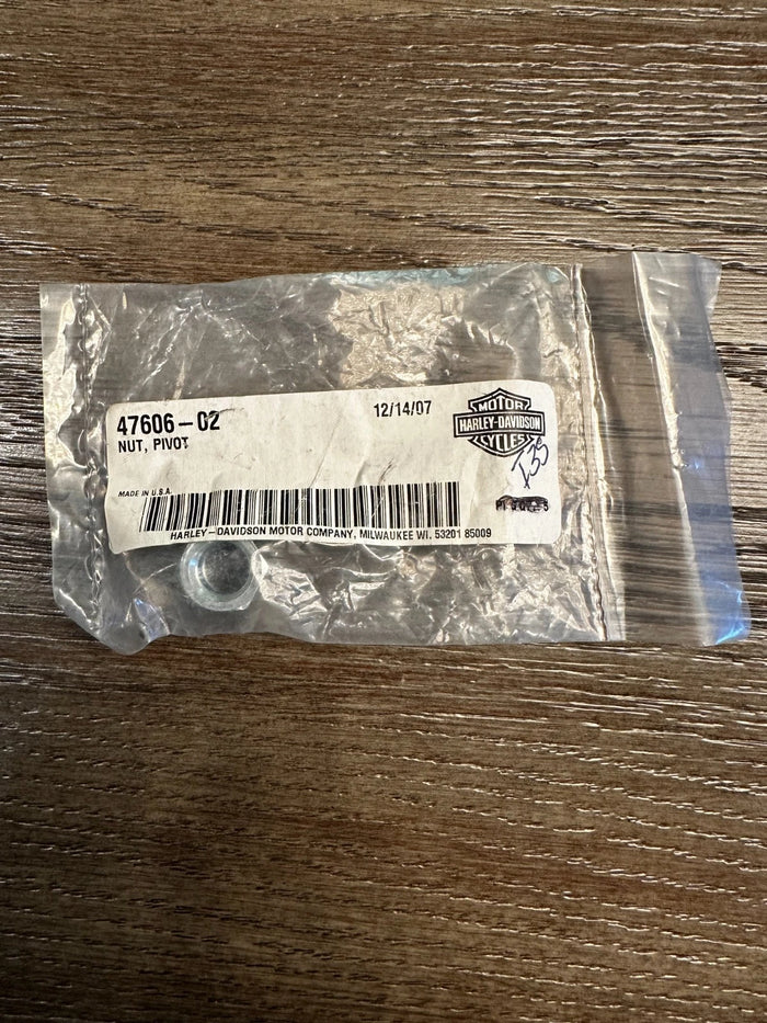 1 NOS Harley Davidson Pivot Nut 47606-02