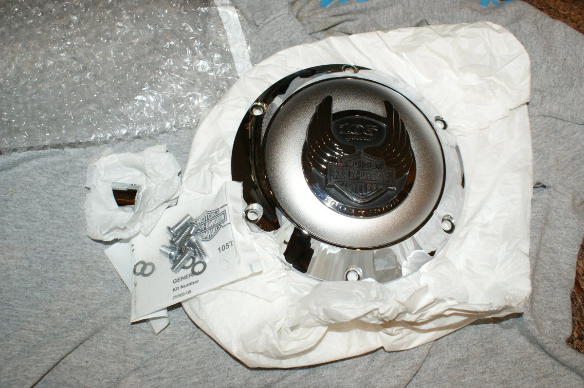 NOS 2008 Harley Davidson Sportster 105th Anniversary Derby Cover kit 25866-08
