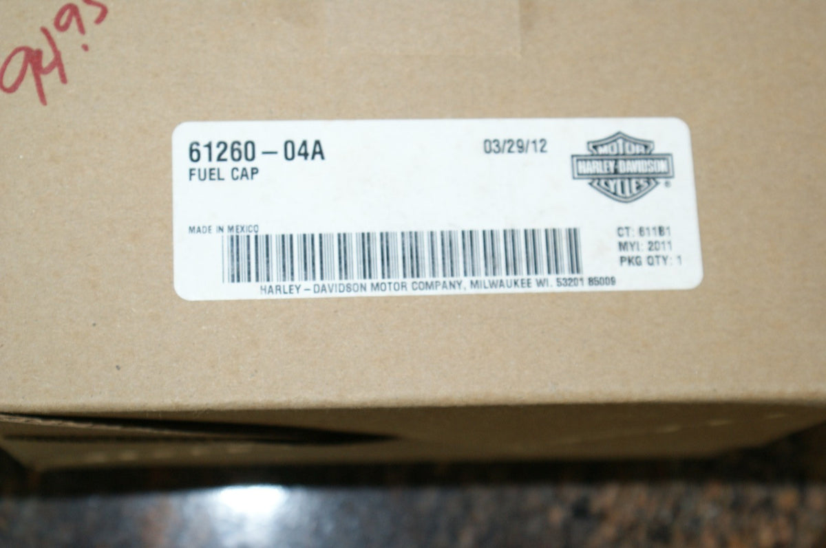 NOS OEM Harley Davidson Fuel Cap 91260-04