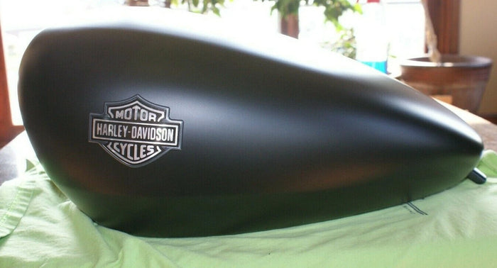 Harley Davidson Revolution Street Black Denim Fuel Gas tank 61000206BYM NICE!!