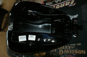 NOS Harley Davidson Touring Vivid Black fuel gas tank New 61351-08DH