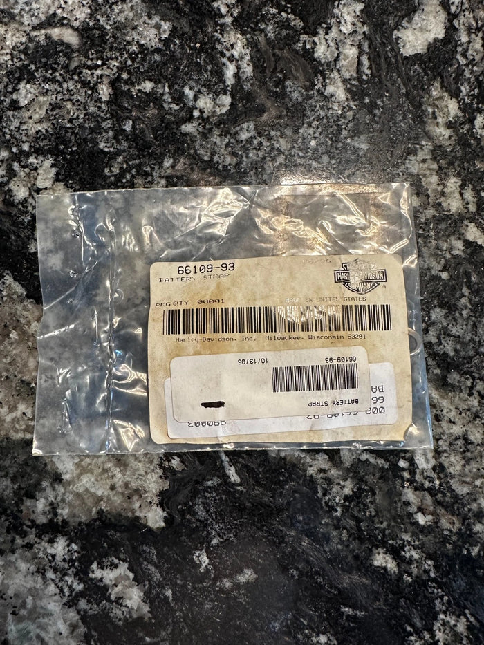 NOS Harley Davidson Battery Strap 66109-93