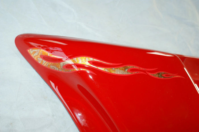 NOS Harley Davidson FLHRSE3 LEFT Side cover Razor Red 66620-07CKC