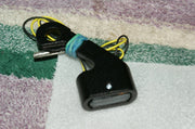 Thunderbike KPR Black Amber strip LED turn signal Mirror Mount for Harley