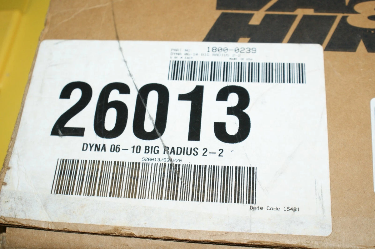 Vance & Hines Exhaust 26013 for Harley Davidson Dyna 06-2010 Drag # 1800-0239