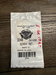 Lot Of 5 NOS Harley Davidson Screw Set 3248
