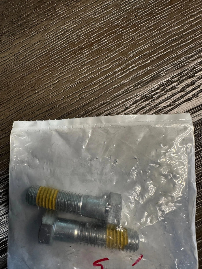 Lot Of 2 NOS Harley Davidson Hex Cap Screw W/ Patch Lock 3899