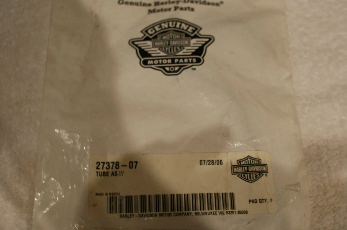 NOS OEM Harley-Davidson Tube Assembly 27378-07