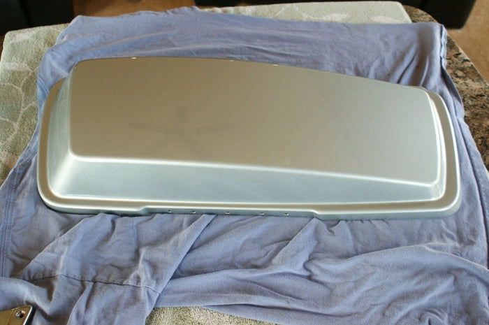 NEW Genuine HARLEY DAVIDSON Saddlebag Cover Brilliant silver 90606-06bht LEFT