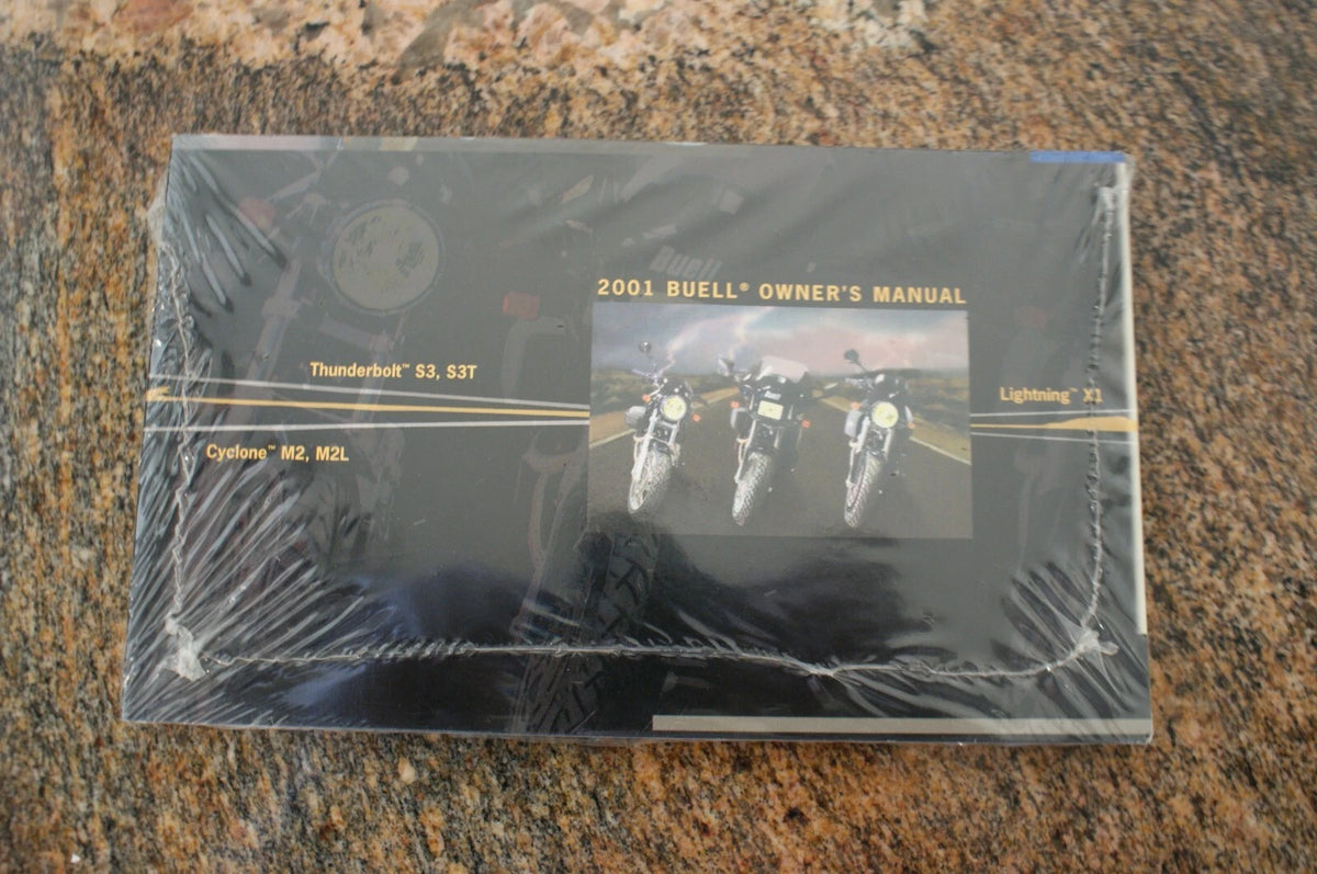 2001 Harley Davidson Buell Owners manual Various Models 99478-01YA