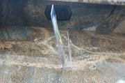 12 PACK Taymar Tri-Fold Paper / Brochure Literature POS Holders 4” wide Acrylic