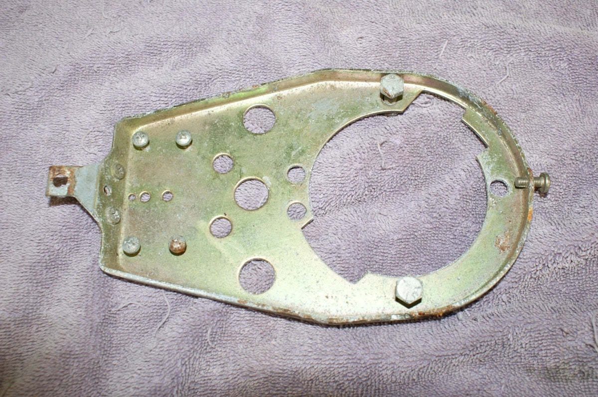 Harley Panhead Knucklehead Speedometer Dash mount used NICE