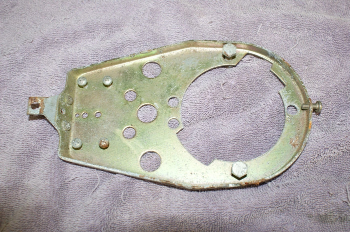 Harley Panhead Knucklehead Speedometer Dash mount used NICE