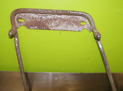 Genuine Harley Davidson Shovelhead LEFT saddlebag mount bracket - used rusty