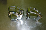 Chrome Switch Housing / master cylinder cover kit Harley Davidson Touring