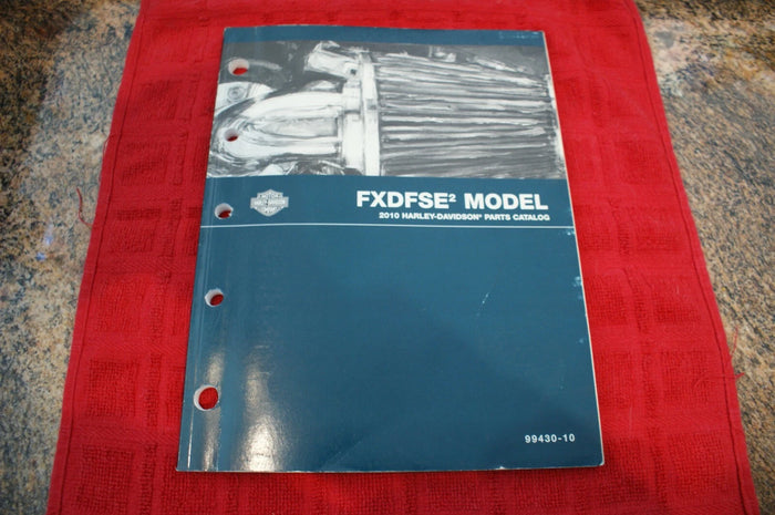 Genuine OEM Harley Davidson 2010 FXDFSE2 Model Parts catalog 99430-10