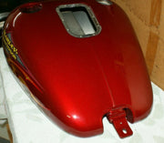 NOS HARLEY-DAVIDSON FUEL GAS TANK Fire Red Pearl / gold leaf 61625-06CCJ FLST