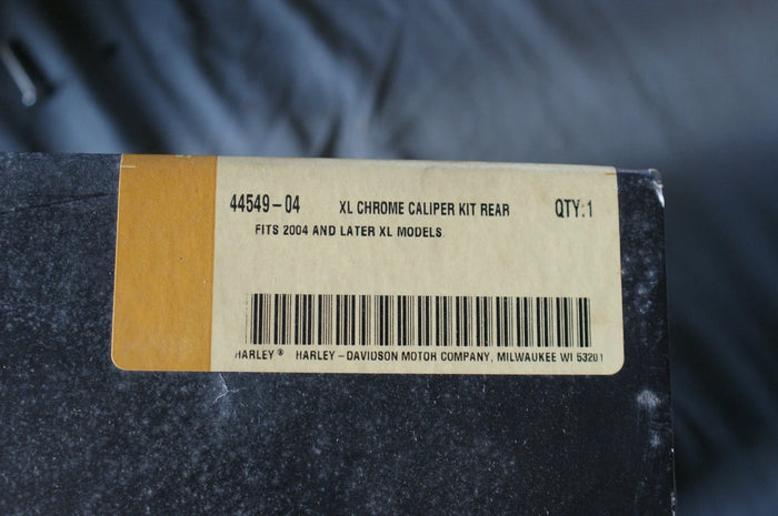 Genuine Harley Davidson Chrome Rear caliper kit 44549-04