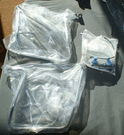 NOS Genuine Harley Davidson Chrome Saddlebag Support Kit 90589-91