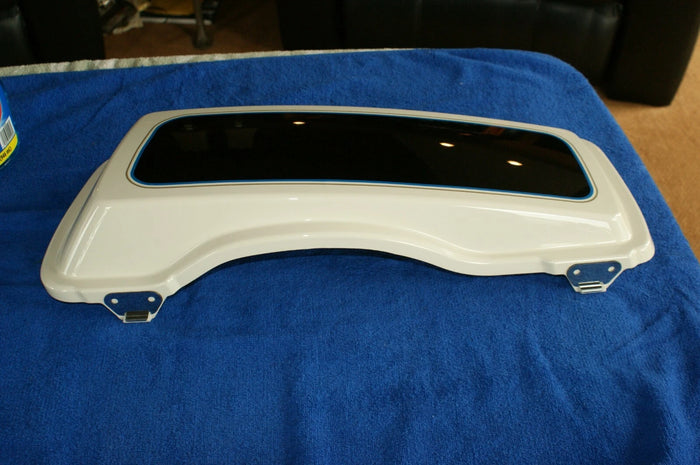 NEW Genuine Harley Davidson Right Saddle Bag cover 90607-12DKD Birch white/midni