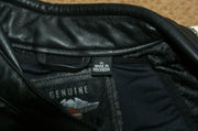 NEW Harley Davidson Womens X-LARGE Writ 97004-20VM Leather Jacket - REFLECTIVE!