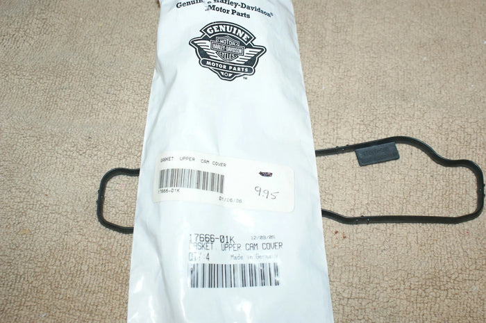 Genuine OEM Harley Davidson Upper Cam cover gasket 17666-01K