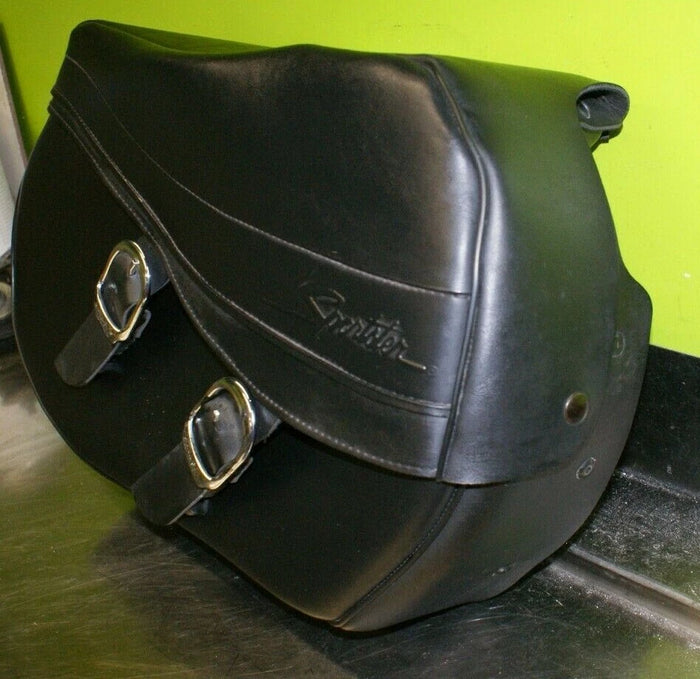 Harley Davidson Large Rigid Sportster Leather RIGHT Saddlebag used NICE 90193-08