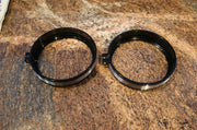 Genuine OEM Harley Davidson Burst Collection Passing Lamp trim rings 61400255