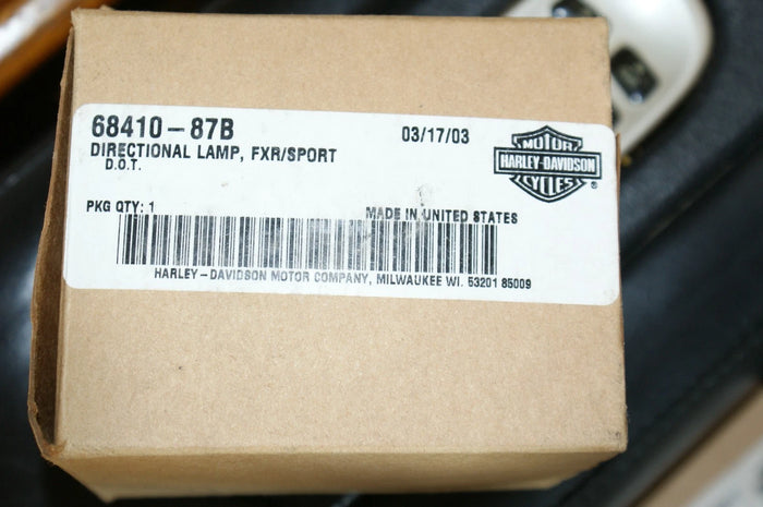 NOS Genuine Harley Davidson Directional lamp / turn signal fxr/sport 68410-87