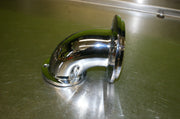 Drag specialties Chrome 90 degree air cleaner intake tube for Harley-Davidson