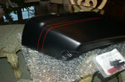 Genuine Harley Davidson LEFT Denim black red pinstripe EXTENDED saddle bag lower 90200730