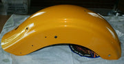 HARLEY DAVIDSON STREET GLIDE REAR FENDER NEW CHROME YELLOW 59731-13DPR BEAUTIFUL