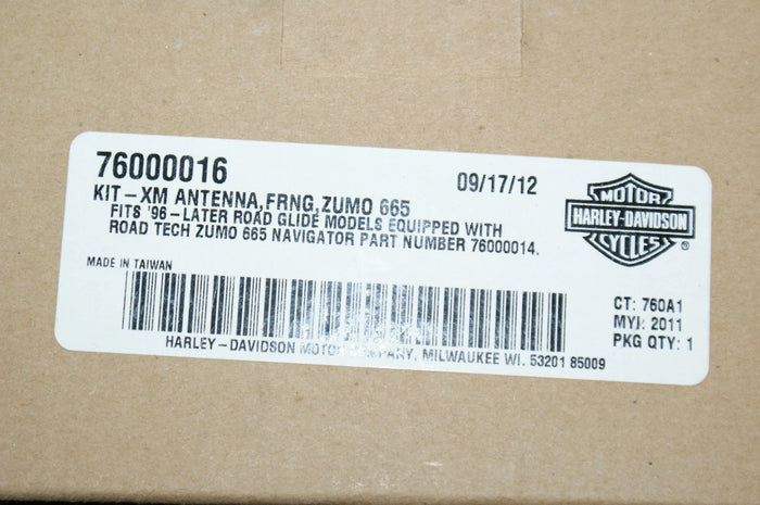 NOS Genuine Harley Davidson XM antenna Zumo 665 76000016