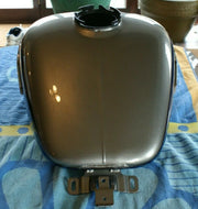 2016 Harley Davidson CVO Limited 110 fuel gas tank Silver / Blue Dealer take off