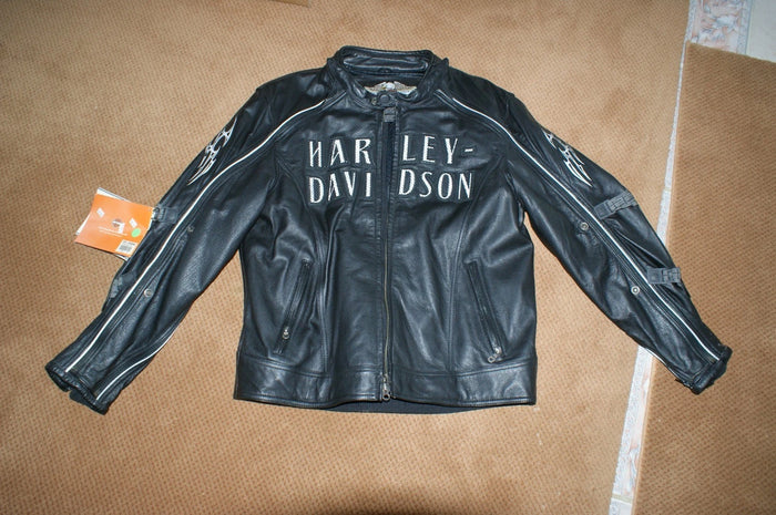 Brand New Harley Davidson Mens Switchback leather Jacket SIZE L 97071-09VW