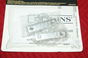Genuine Harley Davidson Foot peg trim Dominion Brushed Aluminum 50500940
