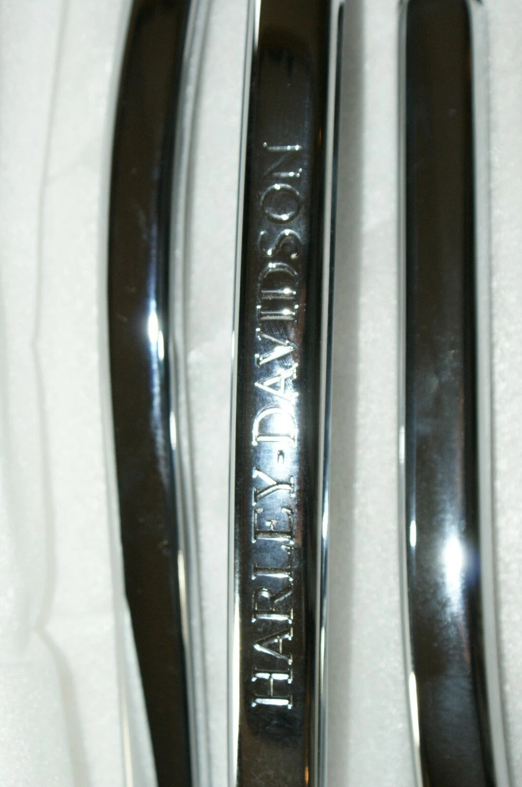 NOS OEM Harley-Davidson Engraved windshield trim XL FX 58361-95