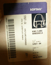 NOS Harley Davidson King Flame Windshield 57827-04 FLSTC Used for Display only