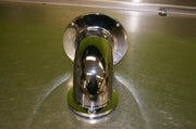Drag specialties Chrome 90 degree air cleaner intake tube for Harley-Davidson
