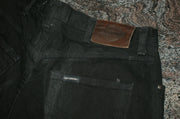 Vintage Genuine Harley Davidson Biker Blues BLACK jeans 34X34