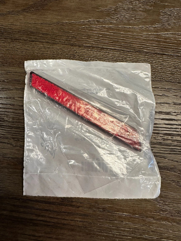 NOS Harley Davidson Side Reflector LH, RED 67900065
