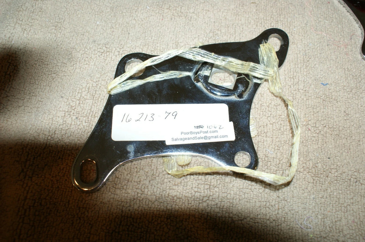 NOS Genuine Harley Davidson Chrome motor mount 16213-77 LEFT