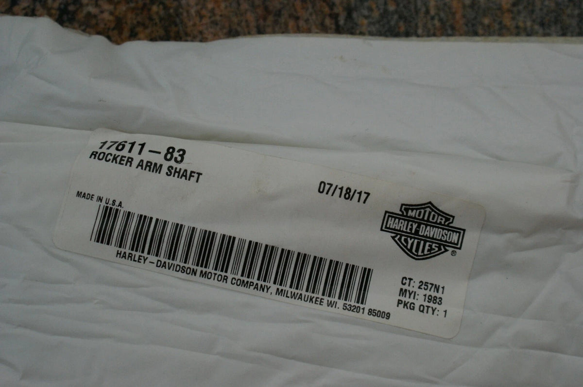 Genuine Harley Davidson rocker arm shaft 17611-83