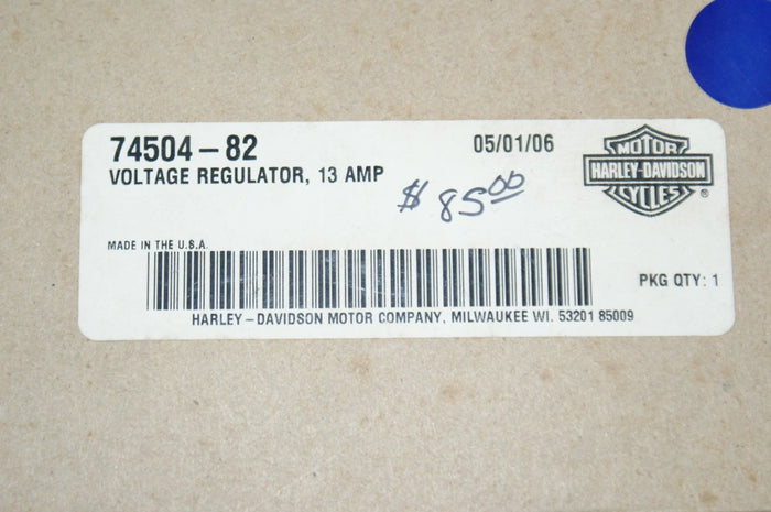 Genuine Harley Davidson voltage regulator 13amp 74504-82