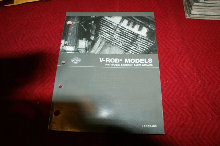 Genuine Harley Davidson Parts manual V-Rod models 2017 NICE! 94000409