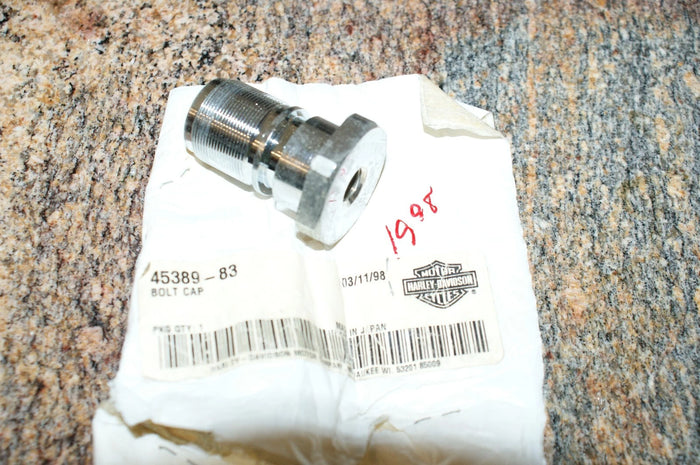 NOS Genuine Harley Davidson Bolt Cap 45389-83