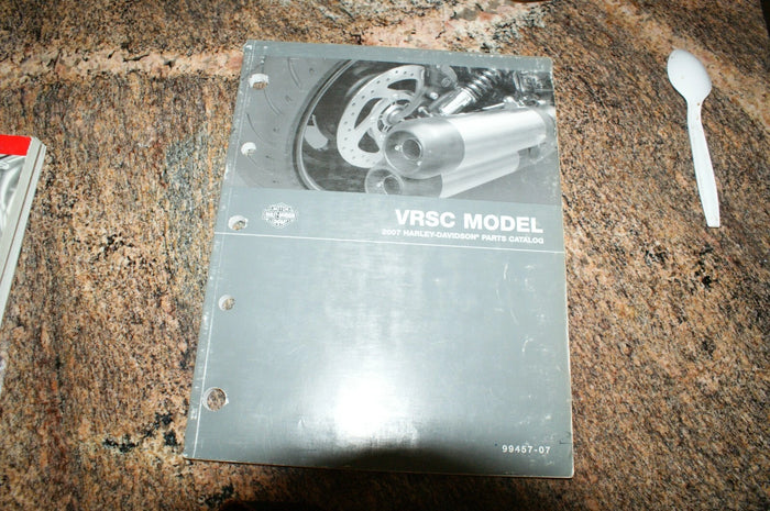 Genuine Harley Davidson 2007 VRSC model Parts Manual 99457-07
