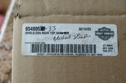 NEW Harley Davidson heat shield rear top brushed stainless 65400533