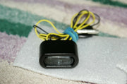 Thunderbike KPR Black Amber strip LED turn signal Mirror Mount for Harley
