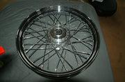 New Genuine Harley Davidson 19 x 2.50 spoked front wheel 43312-08